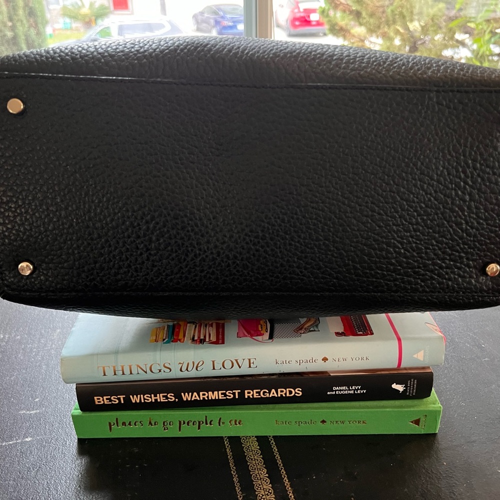 Kate spade pebbles leather handbag with handles & removable cross body strap - Picture 5 of 8